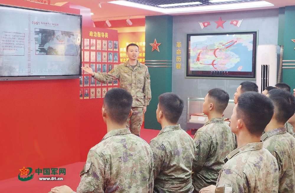 南部战区某部“模范红一连”坚持用党的创新理论建连育人
