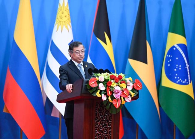 加入“一带一路”后 哥总统与外交部发帖盛赞