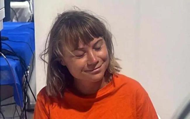 环保少女被以色列驱逐后发表讲话