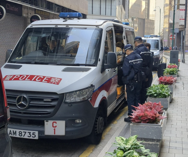 警方到场调查。