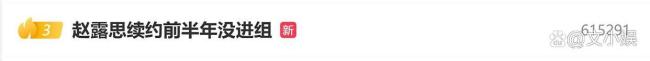 赵露思续约前半年没进组