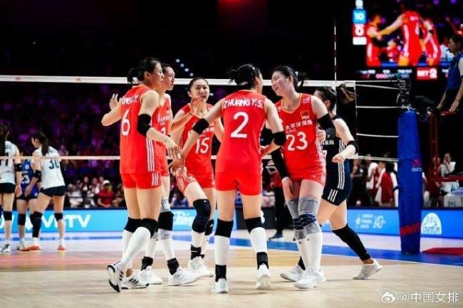 三连胜!中国女排3比1击败日本女排