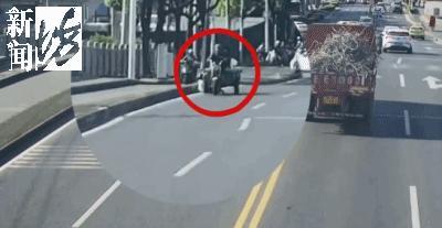 男子被三轮车拖行近百米 肇事者被拘