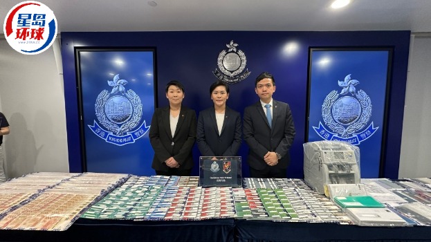 商罪科捣破一个活跃于香港与内地、涉及洗黑钱活动的跨境犯罪集团。 商罪科捣破一个活跃于香港与内地、涉及洗黑钱活动的跨境犯罪集团。