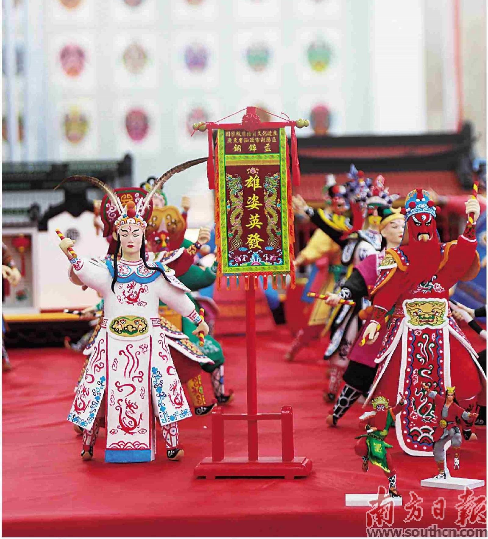 中国潮阳英歌博物馆旨在传承优秀传统文化,促进乡村振兴发展。图为馆内局部陈列。受访者供图
