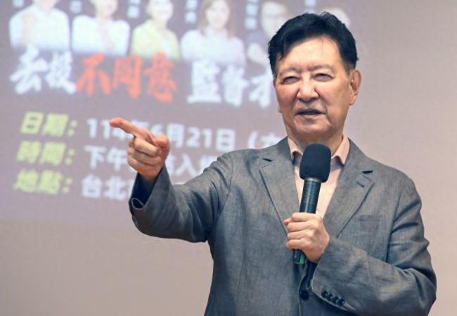 赵少康号召岛内民众为反罢免大造势