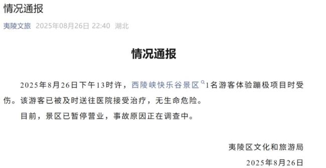 景区游客从40米高空坠落:水里有血迹