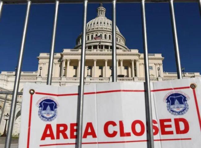 美政府或走向史上最长停摆