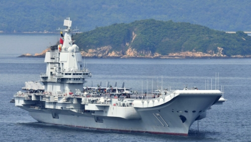 山东舰访港