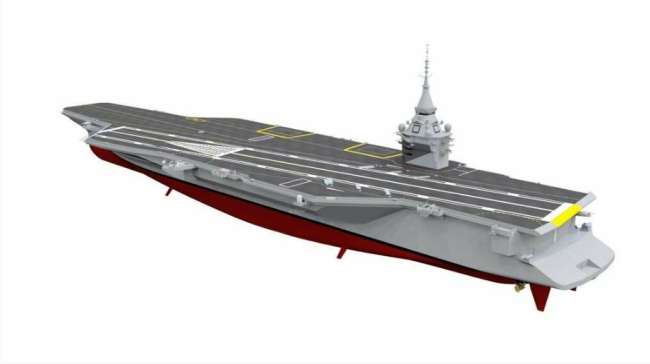 法国宣布将建造欧洲最大航母配备电磁弹射，但钱和舰载机都有问题