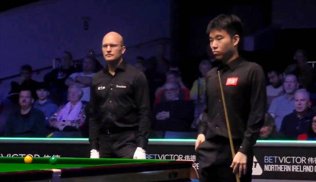 北爱尔兰公开赛：范争一遭绝杀憾负斯莱瑟无缘32强，中国小将一轮游