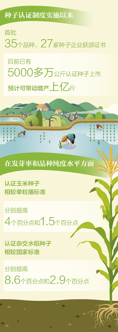 种子“持证上岗” 农业更添保障(大数据观察)