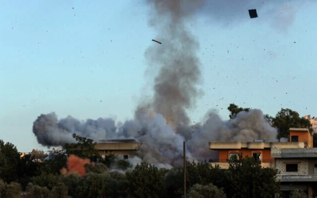 以媒：以军证实空袭黎巴嫩南部多个真主党火箭弹发射阵地