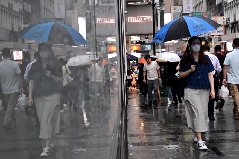 台风“韦帕”靠近香港 台风“韦帕”靠近香港