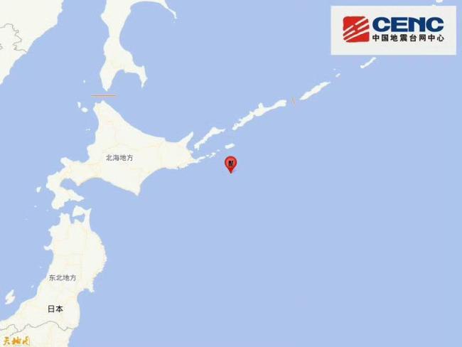 日本北海道沿岸5.9级地震