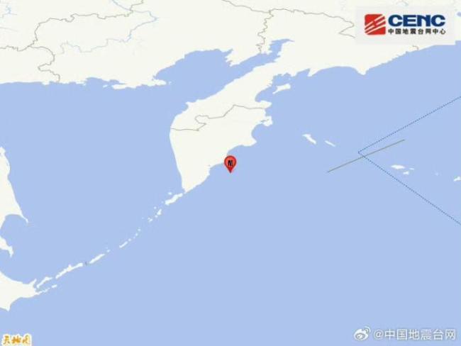 堪察加东岸远海发生7.9级地震