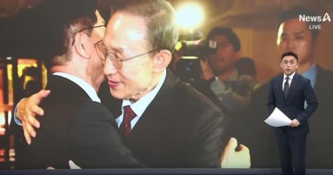 李明博、朴槿惠给金文洙打气 鼓励其争取赢得韩国大选