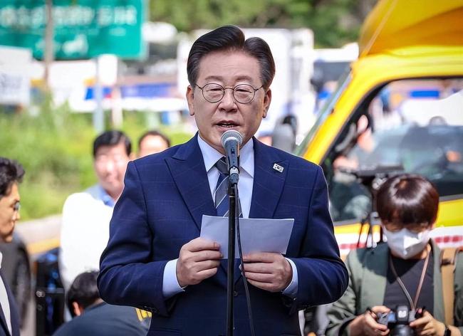 李在明：继续推进中韩两国关系发展