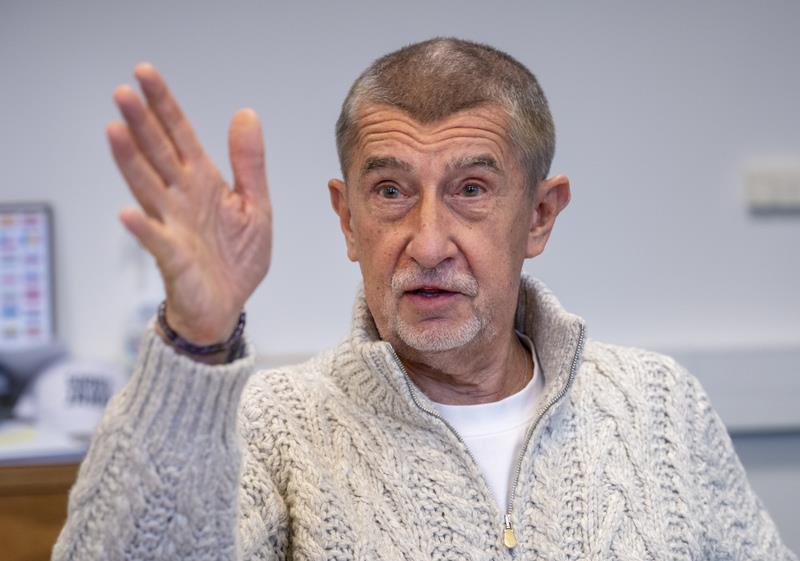 △捷克前总理巴比什（资料图）