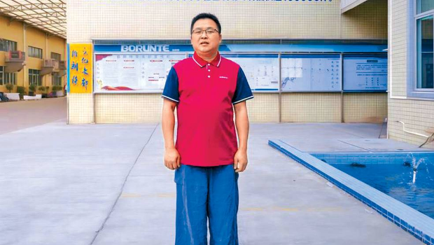 伯朗特机械人总经理尹荣造