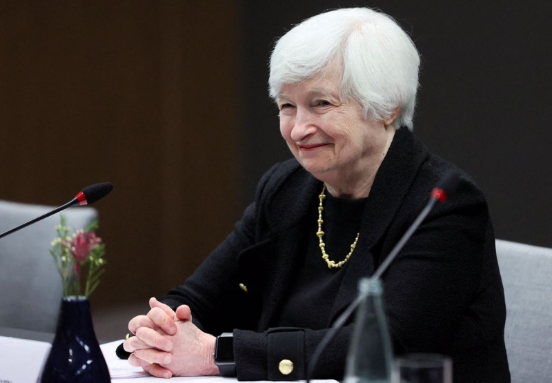 ▲美国财政部长耶伦（Janet Yellen）。 路透社