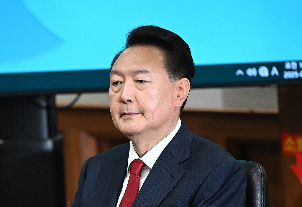 △韩国前总统尹锡悦（资料图）