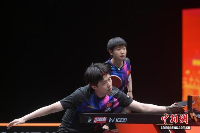 直落3局！孙颖莎/王楚钦迎总决赛两连胜