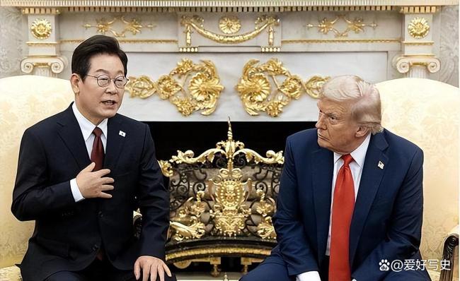 李在明阅兵时强调自主国防