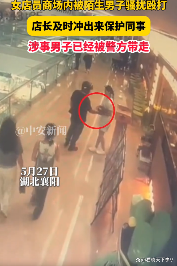 男子在商场猥亵女店员 店长飞身锁喉一招制服