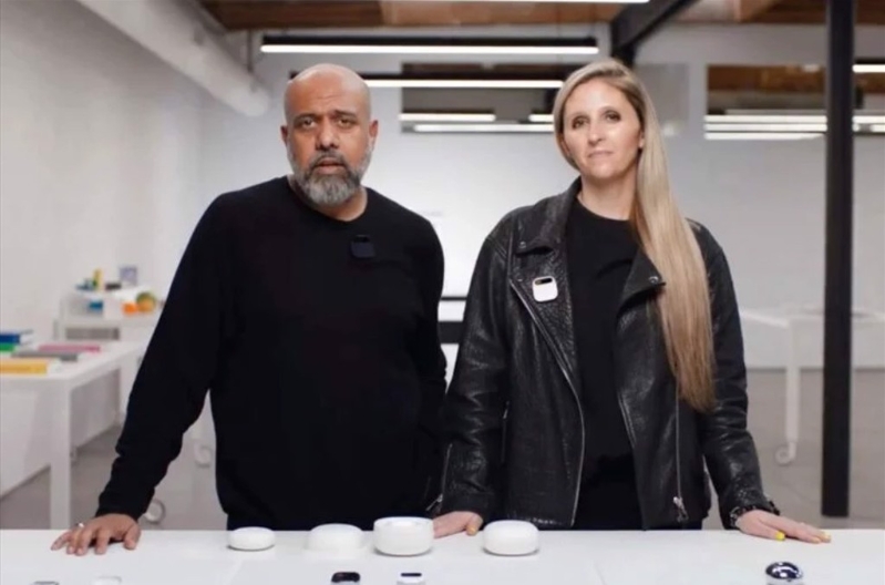 Humane创办人Imran Chaudhri（左）和Bethany Bongiorno（右）。