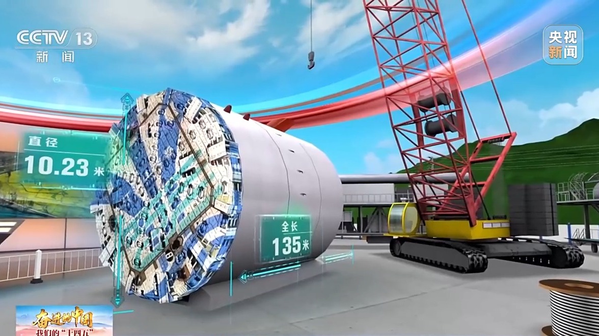 打造近200公里“地下走廊” 引江补汉工程正加速掘进