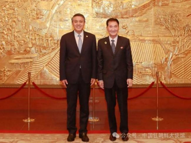 驻朝鲜大使会见平壤科技大学副校长