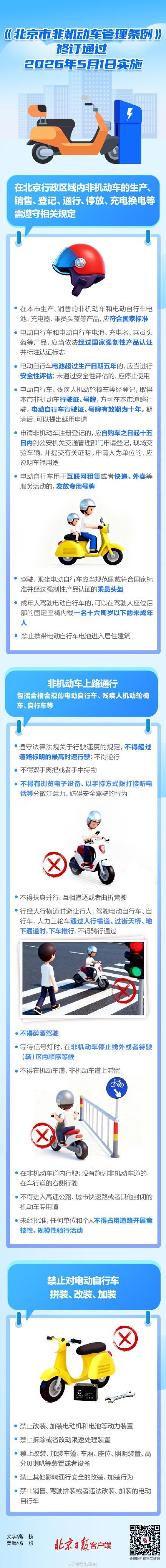 北京将强制要求骑乘电动车戴头盔