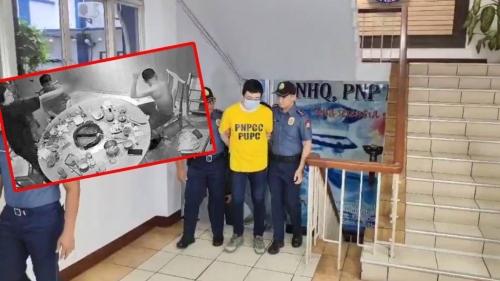 王丹煜涉于火锅店内枪杀1名内地汉，19日遭菲律宾警方拘捕。Ｘ@pnagovph