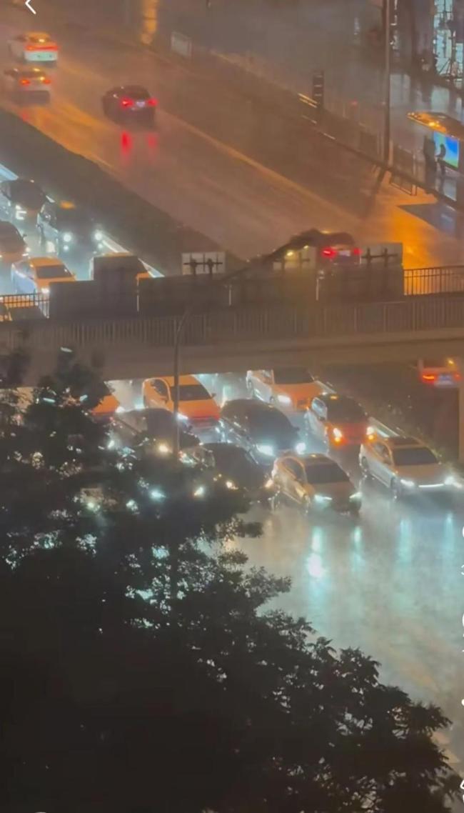 立交桥下躲冰雹?不该为一己之利给城市添堵