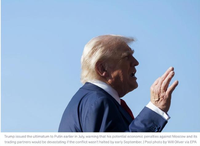 特朗普：对普京非常失望