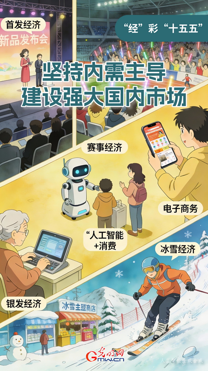 “经”彩“十五五”丨坚持内需主导 建设强大国内市场