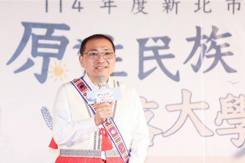 新北市长侯友宜。 新北市长侯友宜。