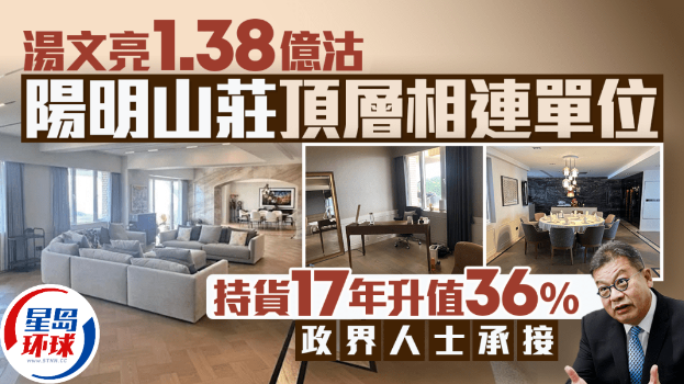 纪惠汤文亮1.38亿沽自住阳明山庄豪宅