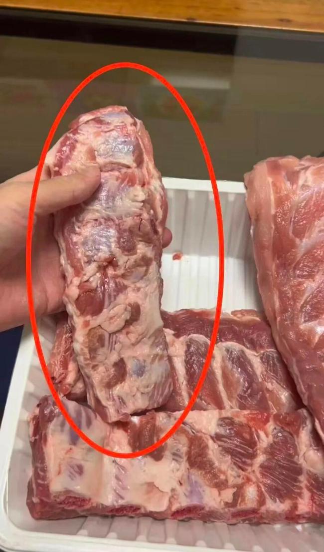 会员曝在上海山姆买到异味猪肋排