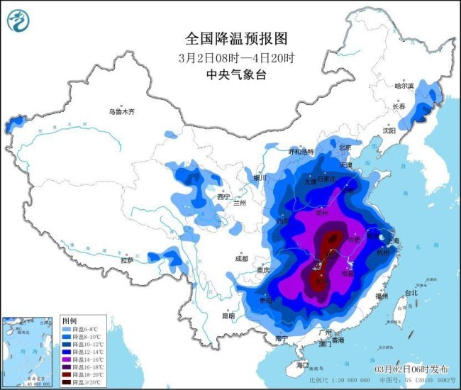 积雪10厘米!暴雪大风冰雹寒潮返场了 多预警齐发