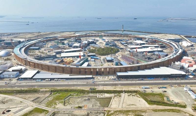 大阪世博会即将于4月13日开幕。（美联社）