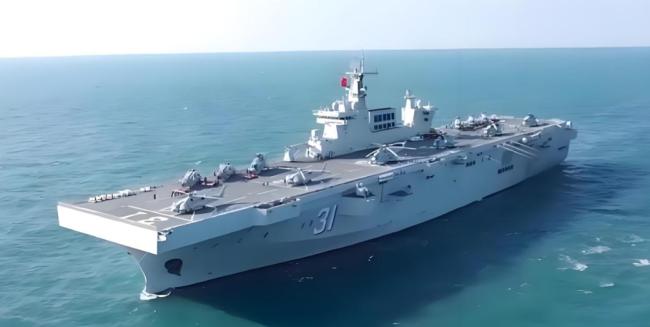 湖北舰入列 中国军工爆发