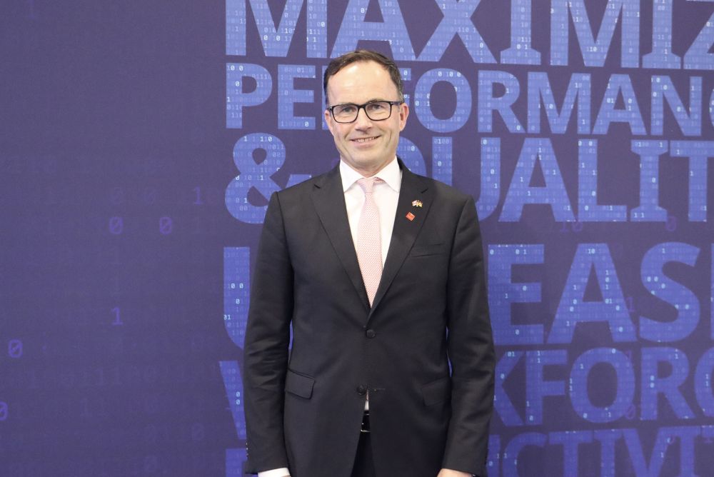德意志会展公司董事会主席:“中国制造”飞速发展 品质越来越高 德意志会展公司董事会主席:“中国制造”飞速发展 品质越来越高