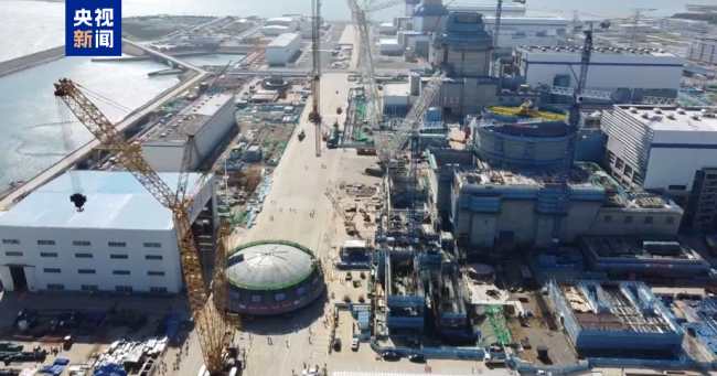 海阳核电二期工程里程碑节点完成过半