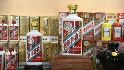 茅台受禁酒令影响价格下跌。