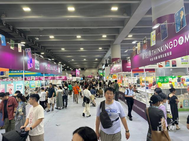 2025南国书香节现场。 2025南国书香节现场。