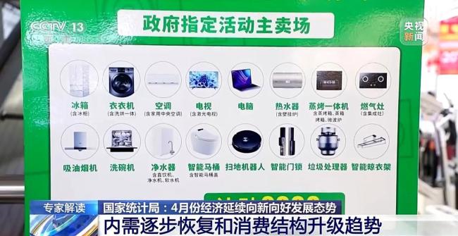 4月份经济数据释放了哪些信号?专家解读来了