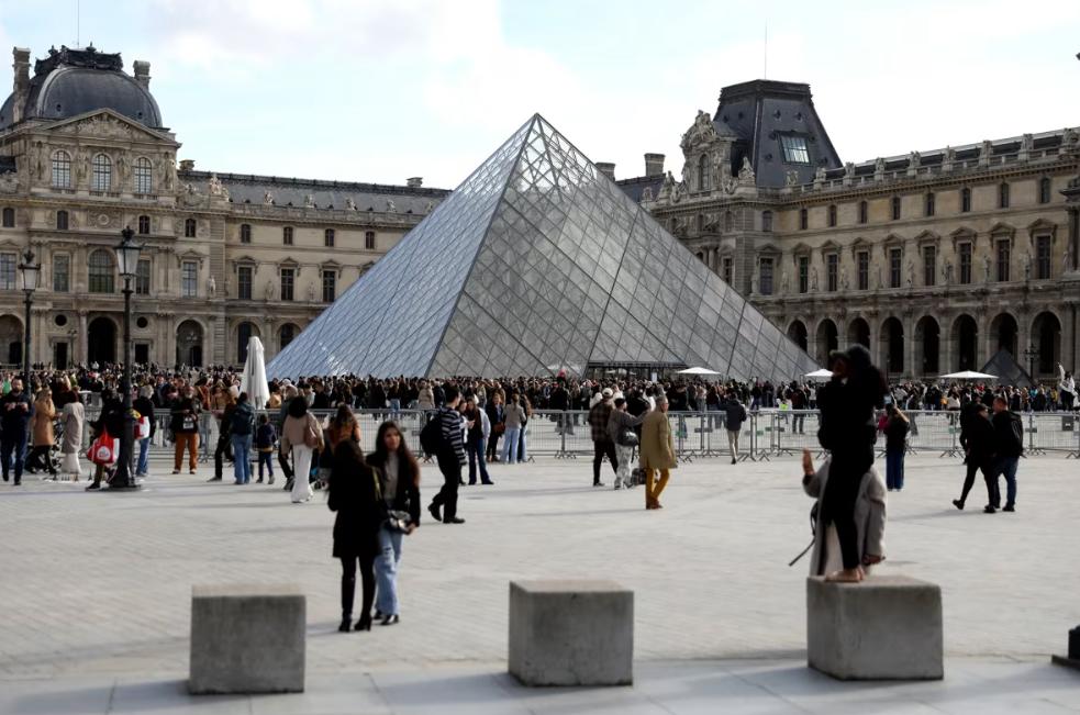 △法国巴黎卢浮宫博物馆（资料图）