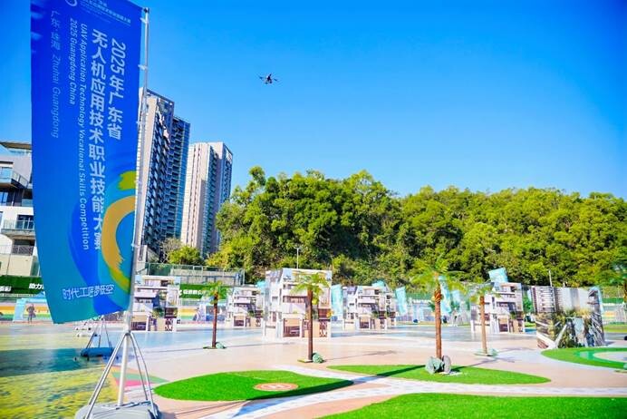 大赛现场设置仿真场景，让选手们在真实场景中比拼技艺。图源大赛方